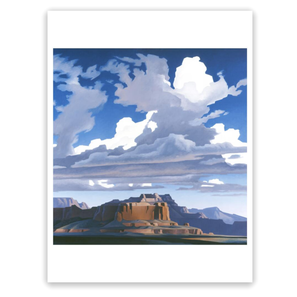 Impression « Nuages balayants » d'Ed Mell