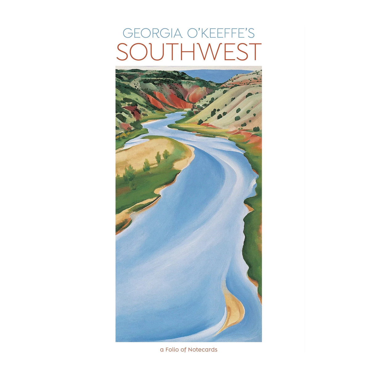 Folio de cartes du Sud-Ouest de Georgia O'Keeffe