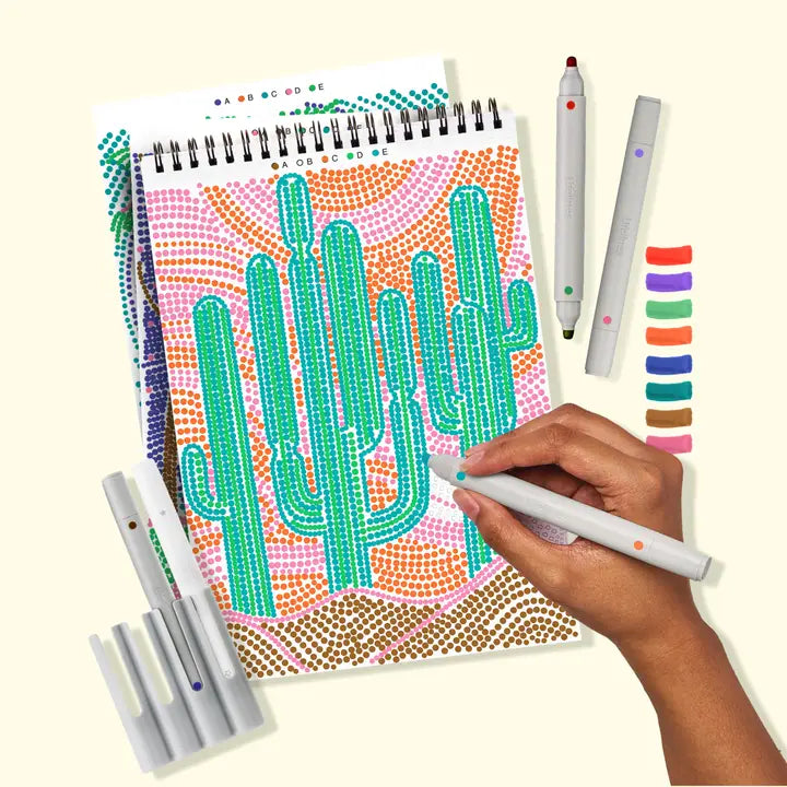 Dot By Letter Flowart