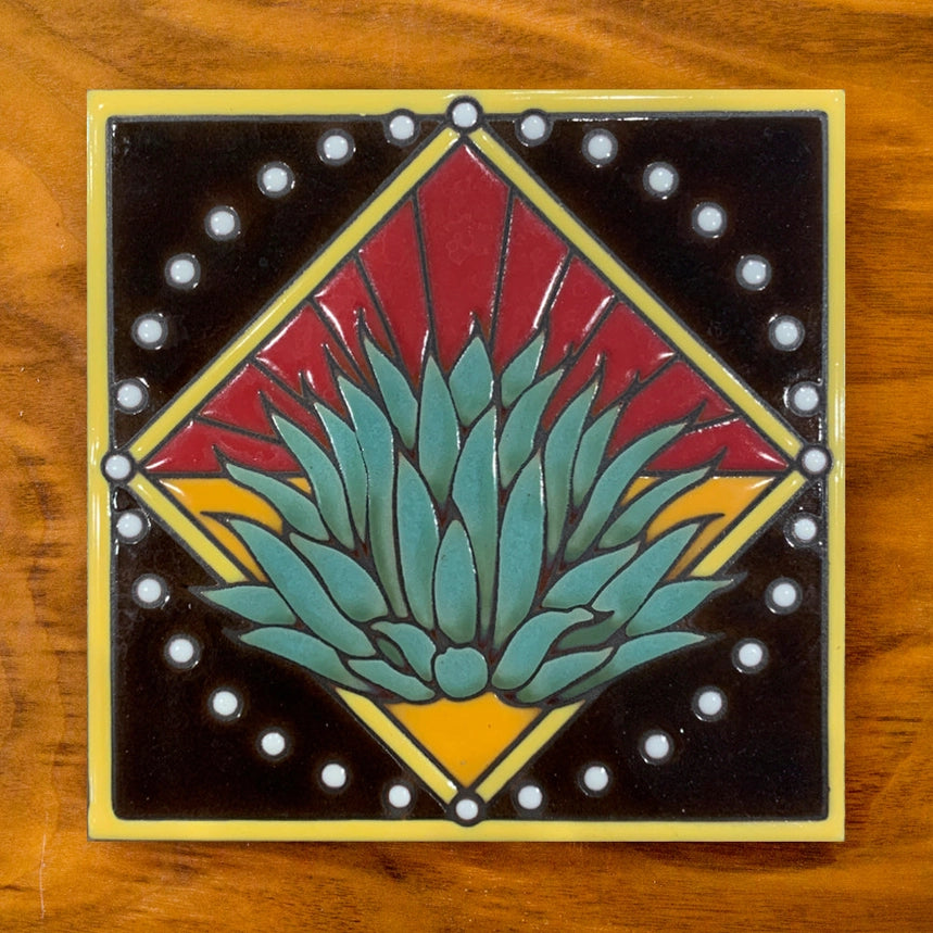 Agave Hand Glazed Tile