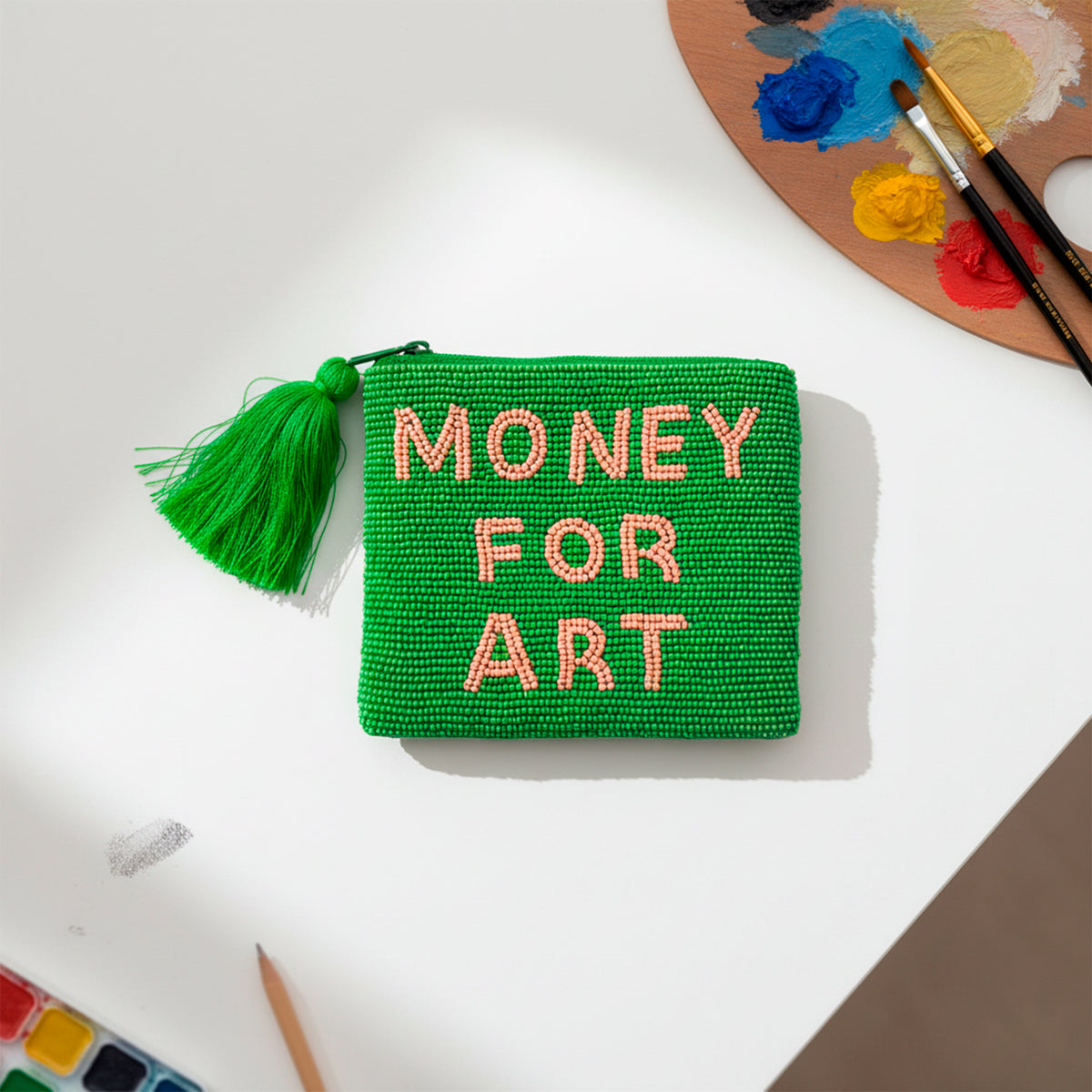 Money For Art Small Clutch