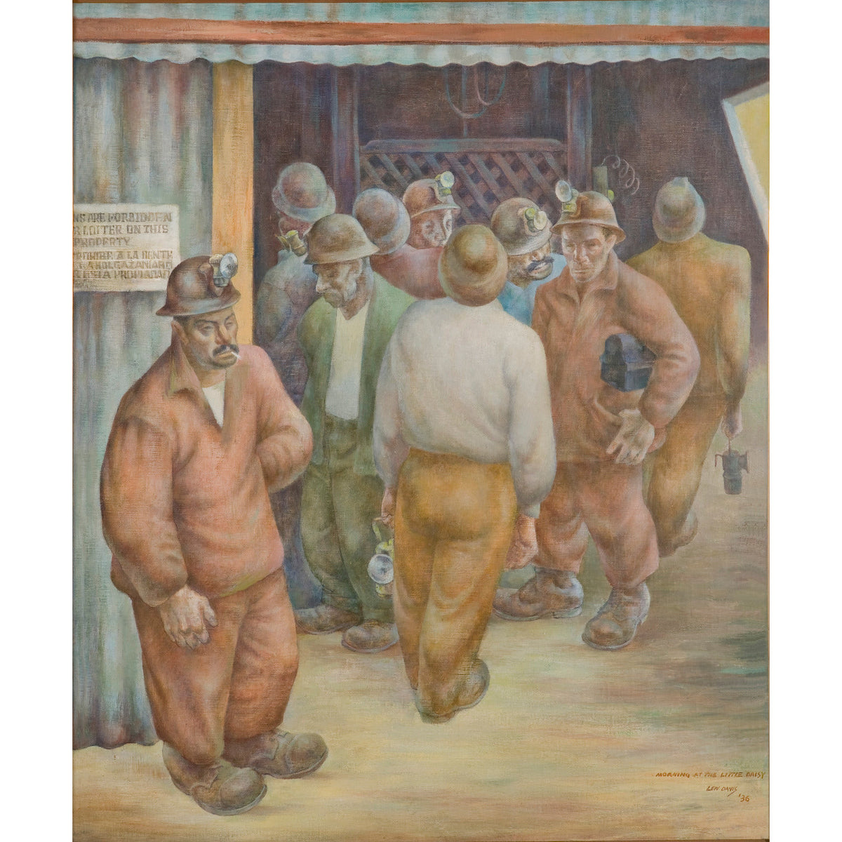 Carte postale de Lew Davis « Matin à la Petite Marguerite »