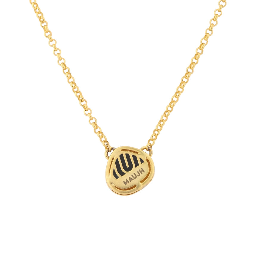 Moonlit Kundan Pendant Necklace