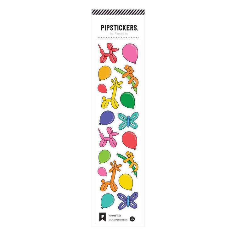 Pipsticks Twisted Tails Sticker Sheet