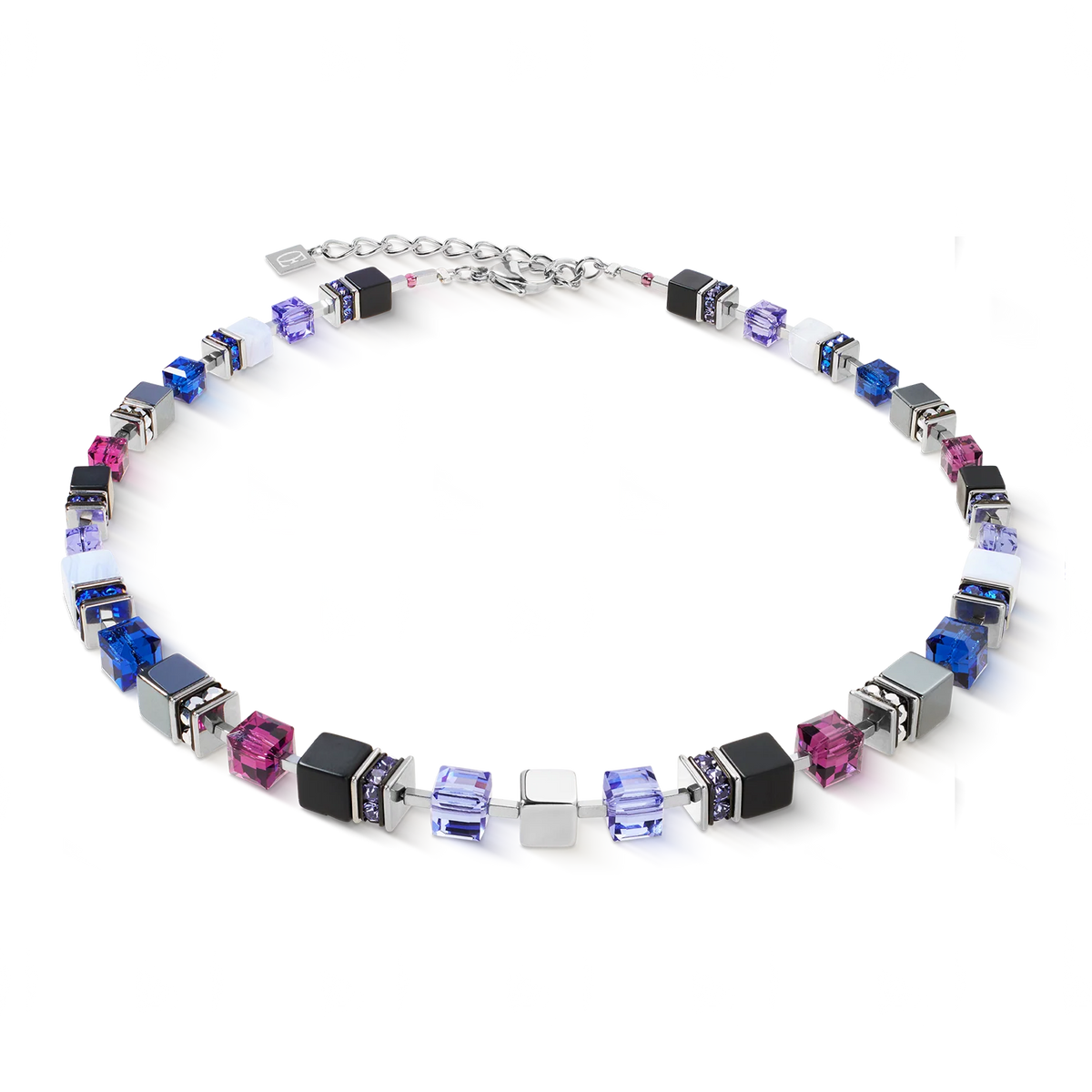 Coeur De Lion GeoCUBE® Blue Moon Necklace