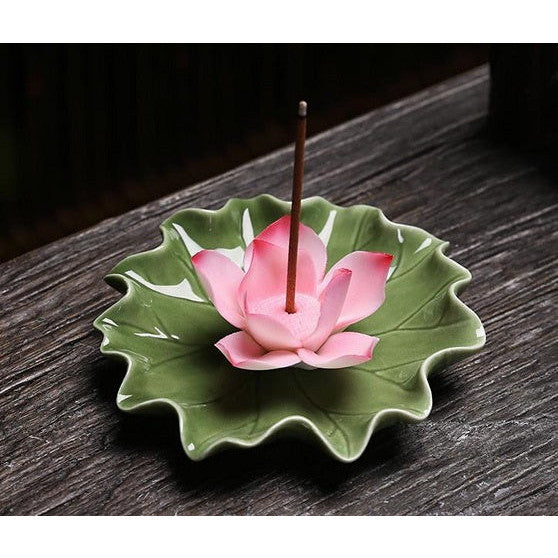 Pink Lotus Incense Burner