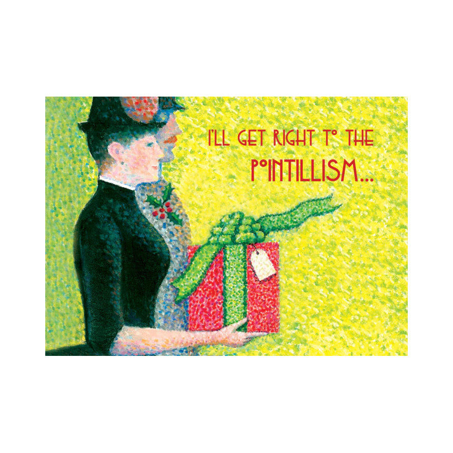 Pointillism Boxed Holiday Cards