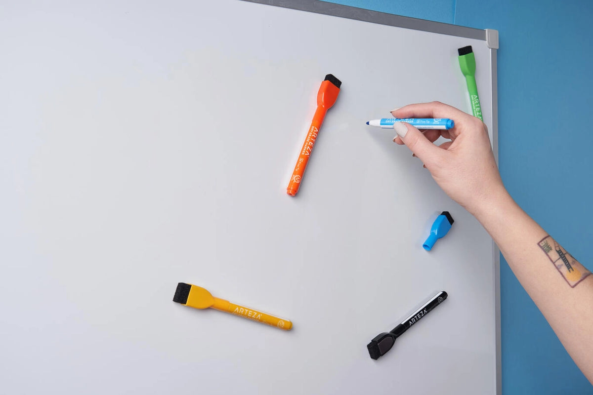 Arteza® Dry Erase Markers Set, Fine Tip - Assorted, 36 Pc.