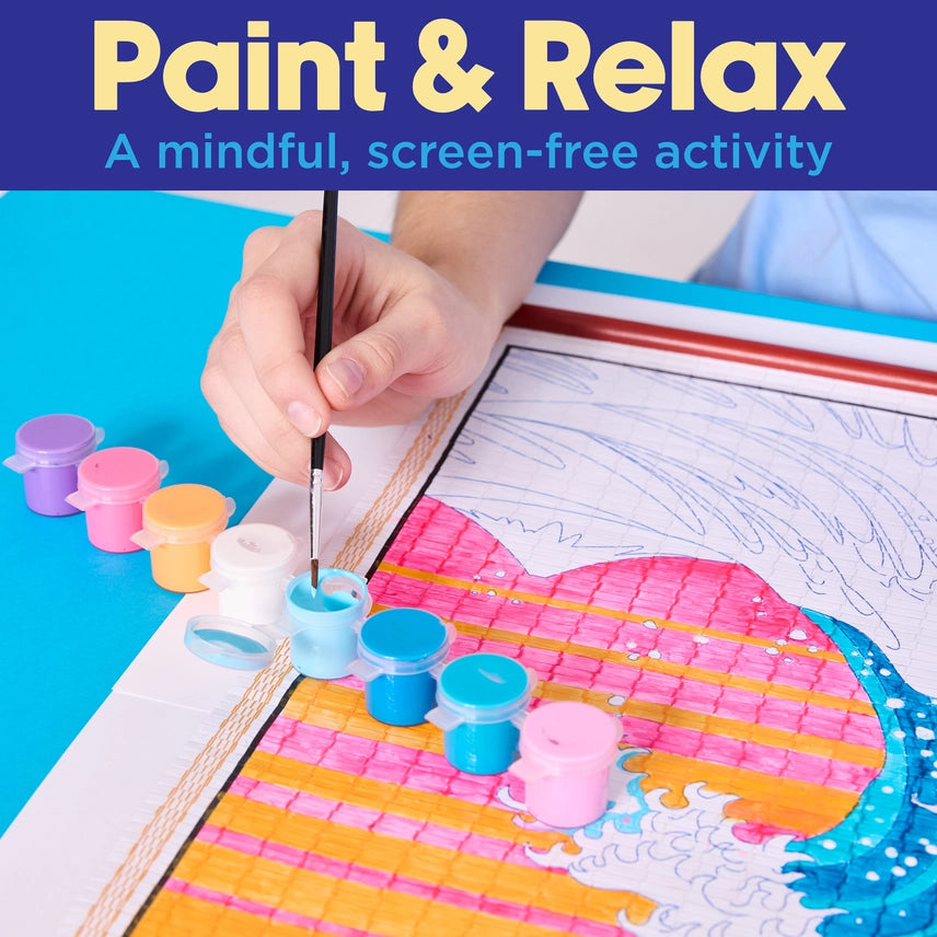 Great Wave Paper Scroll Painting Kit