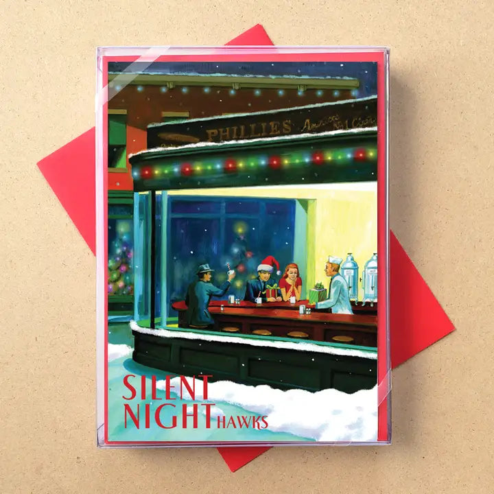 Nighthawks Boxed Holiday Cards
