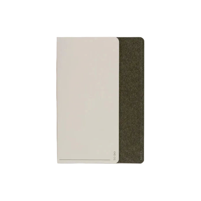 Double Olive Notebook