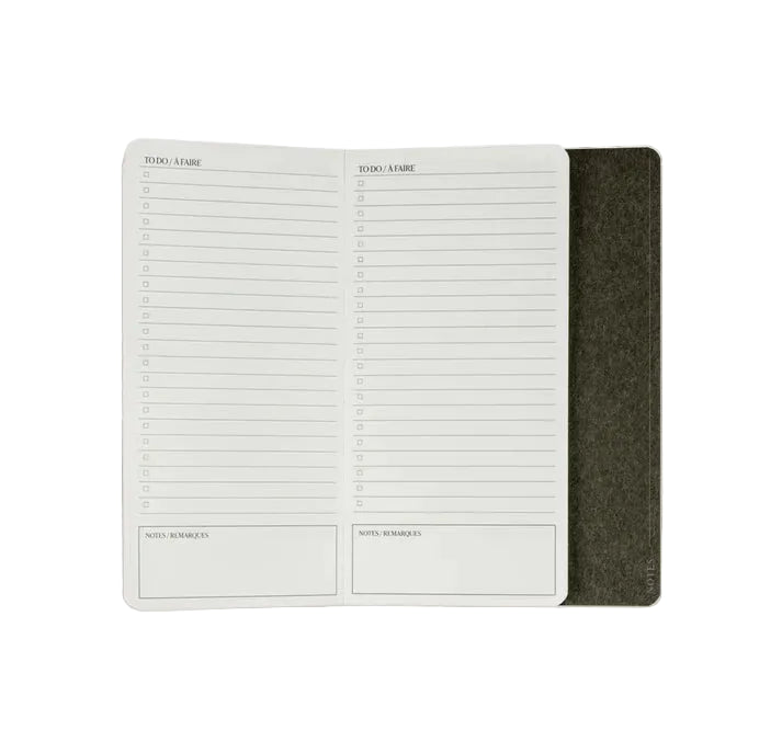 Double Olive Notebook