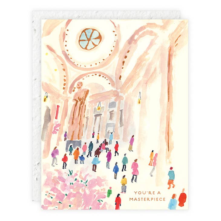 You&#39;re a Masterpiece Plantable Envelope Birthday Greeting Card