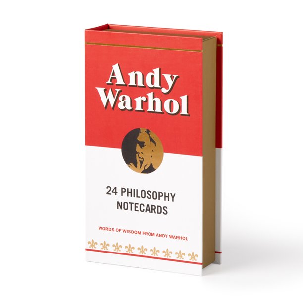 Andy Warhol Philosophy Correspondence Cards