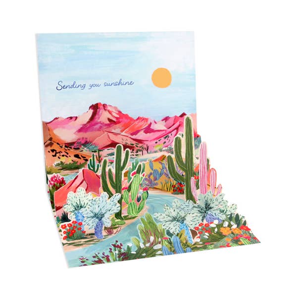 Desert Colors Everyday Pop Up Card