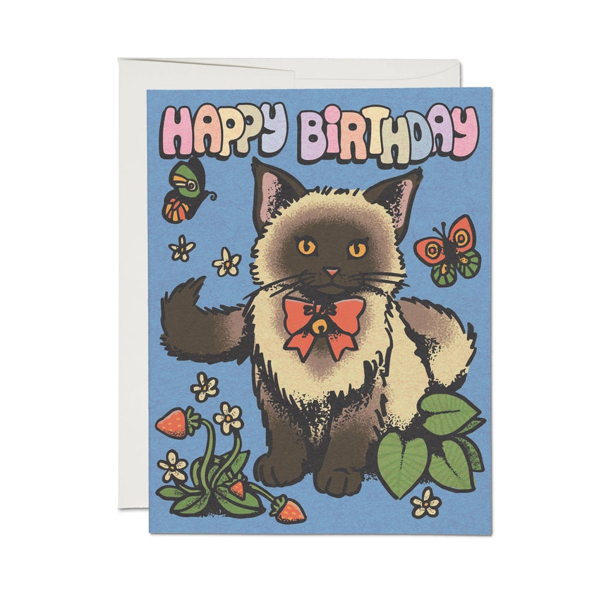 Tarjeta clásica de felicitación para el Día del Padre 