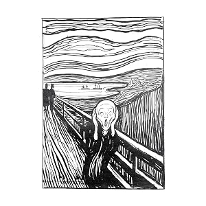 Paint the Masters: 28 Beautiful Black + White Posters From Great Artists to Paint + Frame