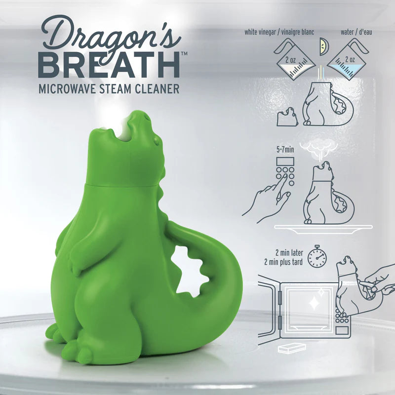 Dragon&#39;s Breath Microwave Steam Cleaner