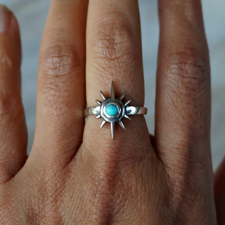 Star Turquoise Ring