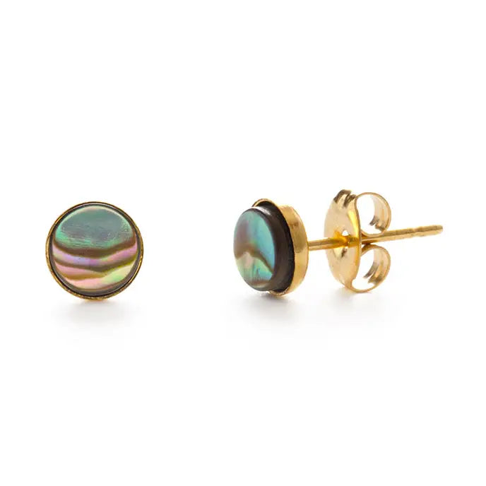 Abalone Stud Earrings