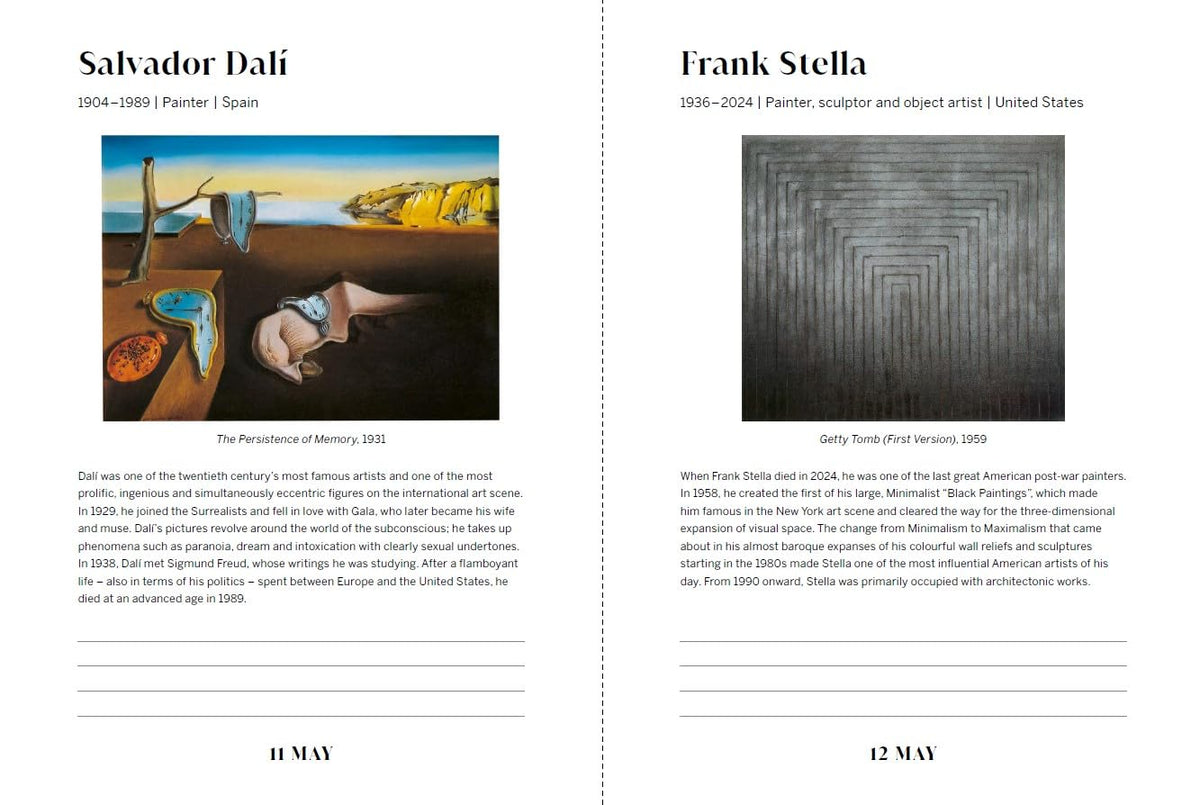 An Artist a Day: A Daily Diary of Artists&#39; Birthdays