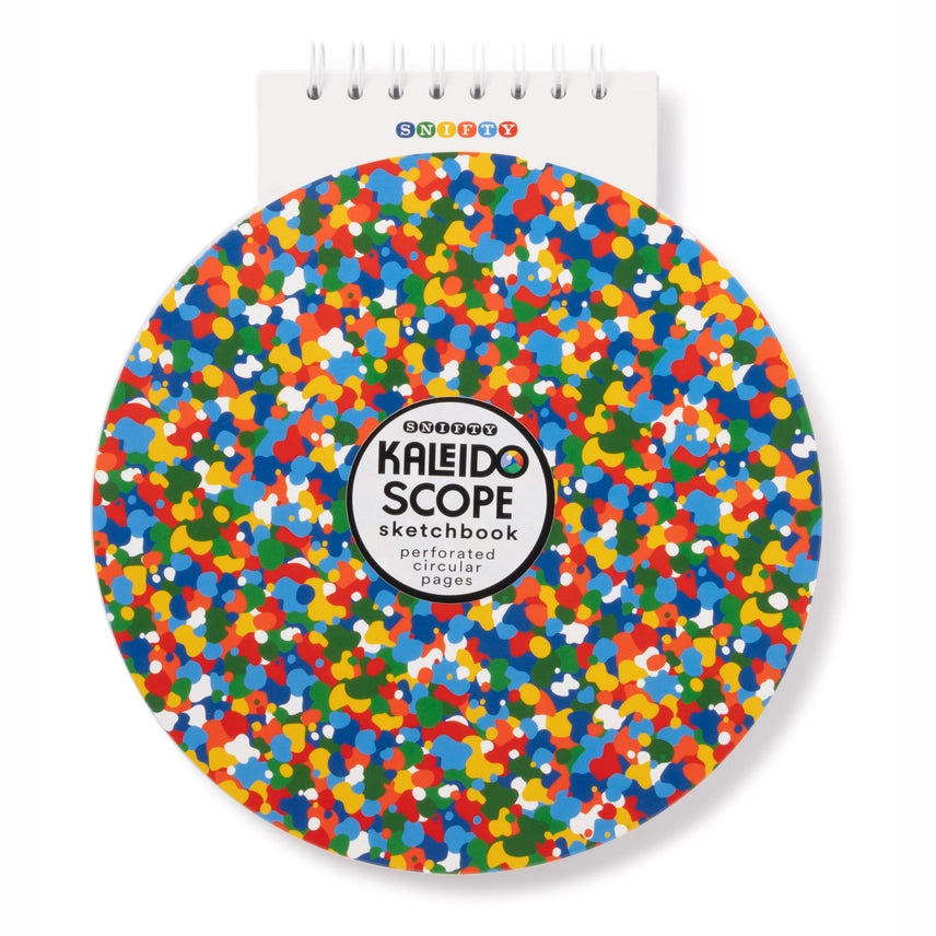 Kaleidoscope Round Sketchbook - Bright
