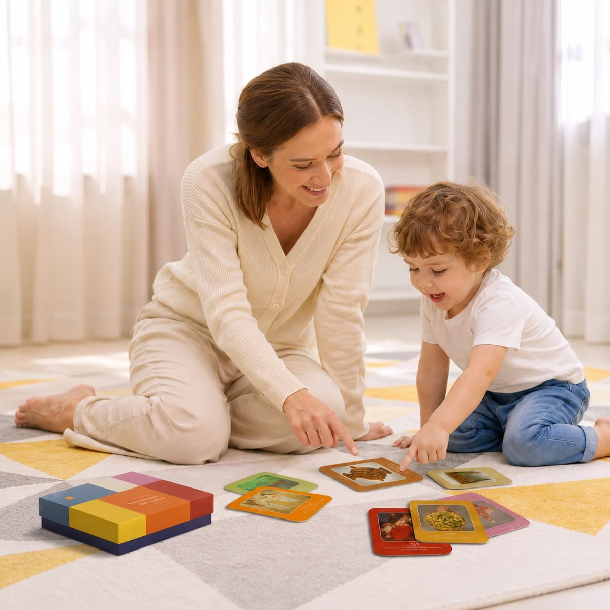 Baby's Art Journey: 13 Color Cards