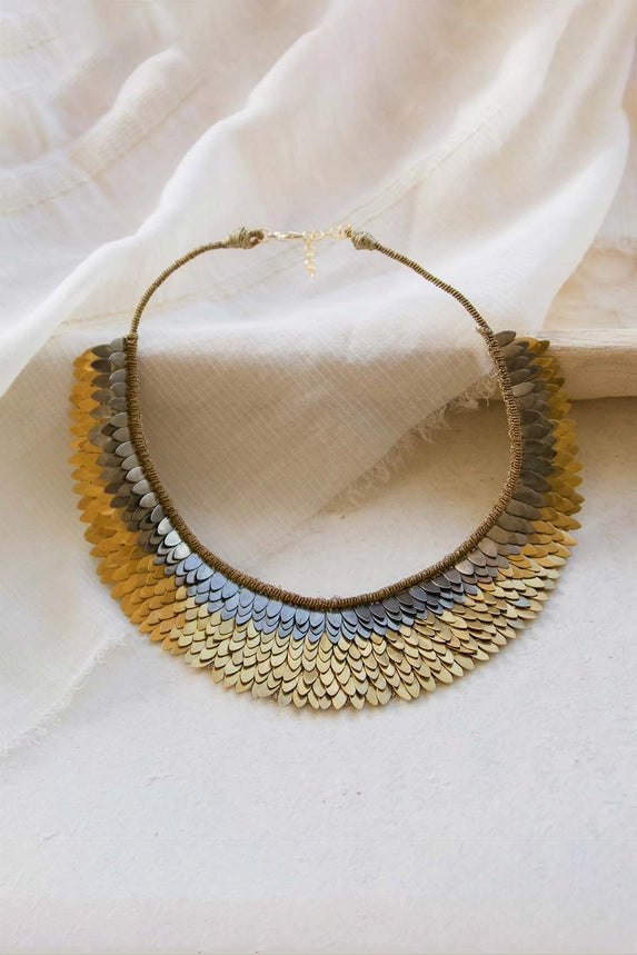 Nefertiti Medium Bib Necklace