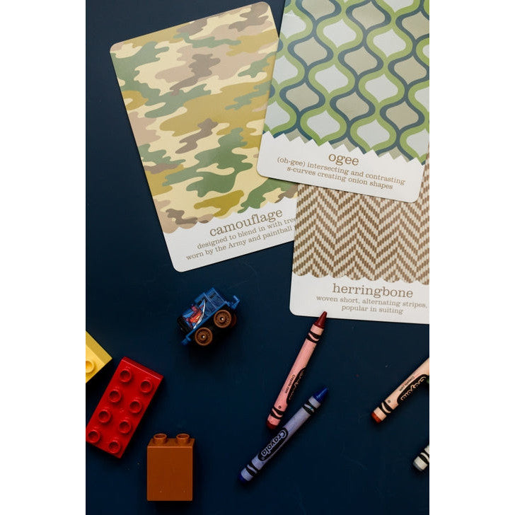 Pattern and Color Learning Flash Cards