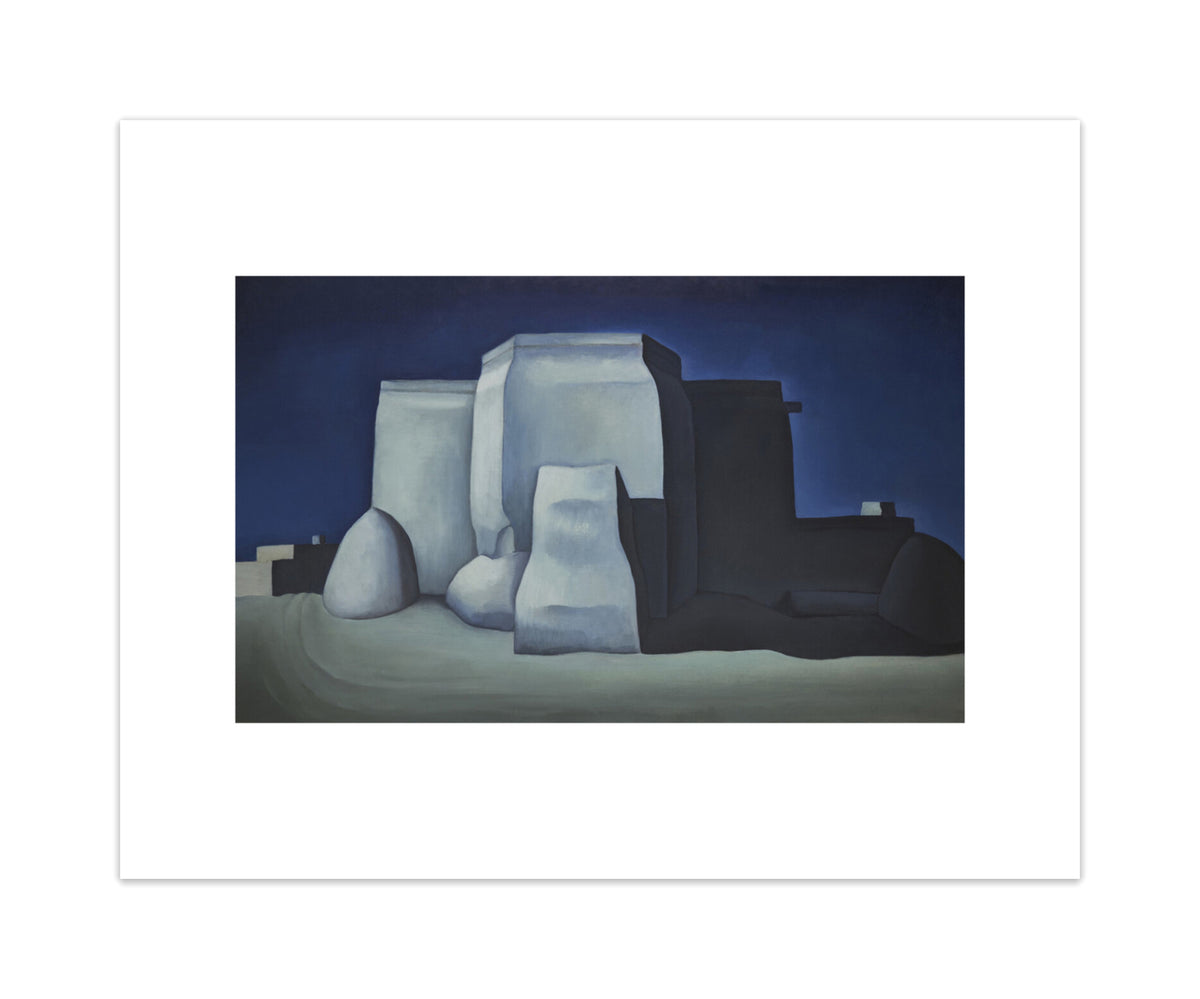 Emil Bisttram &quot;Ranchos de Taos Church&quot; Made-to-Order Print