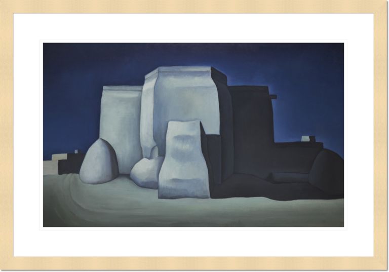 Emil Bisttram &quot;Ranchos de Taos Church&quot; Made-to-Order Print