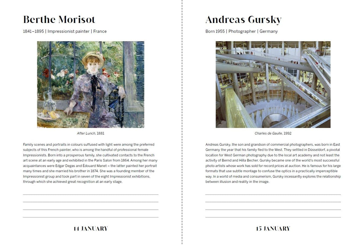 An Artist a Day: A Daily Diary of Artists&#39; Birthdays