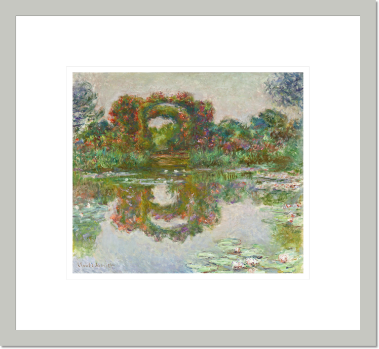 Claude Monet &quot;Flowering Arches, Giverny&quot; Made-to-Order Print