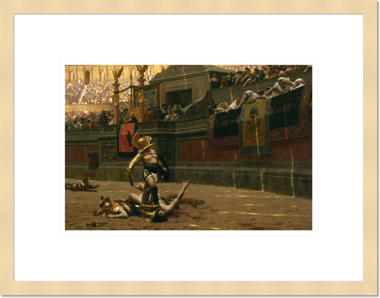 Jean-Léon Gérôme &quot;Pollice Verso&quot; Made-to-Order Print