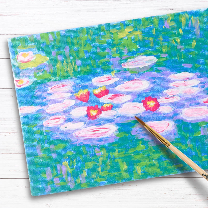 Paint by Number Water Lilies