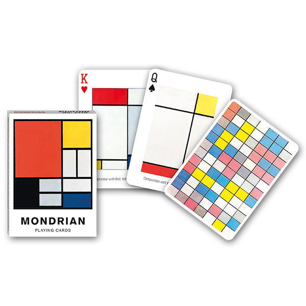 Mondrian Playing Cards
