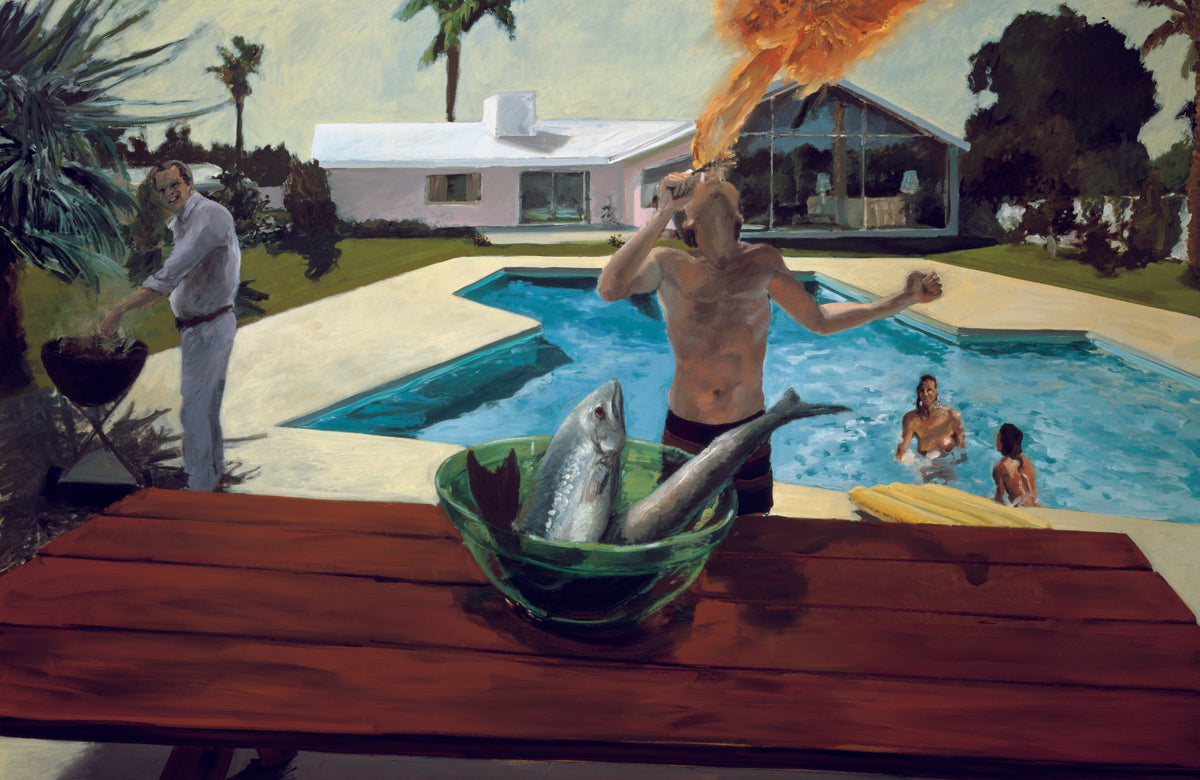 Eric Fischl: Stories Told 5x7" Exhibition Postcards