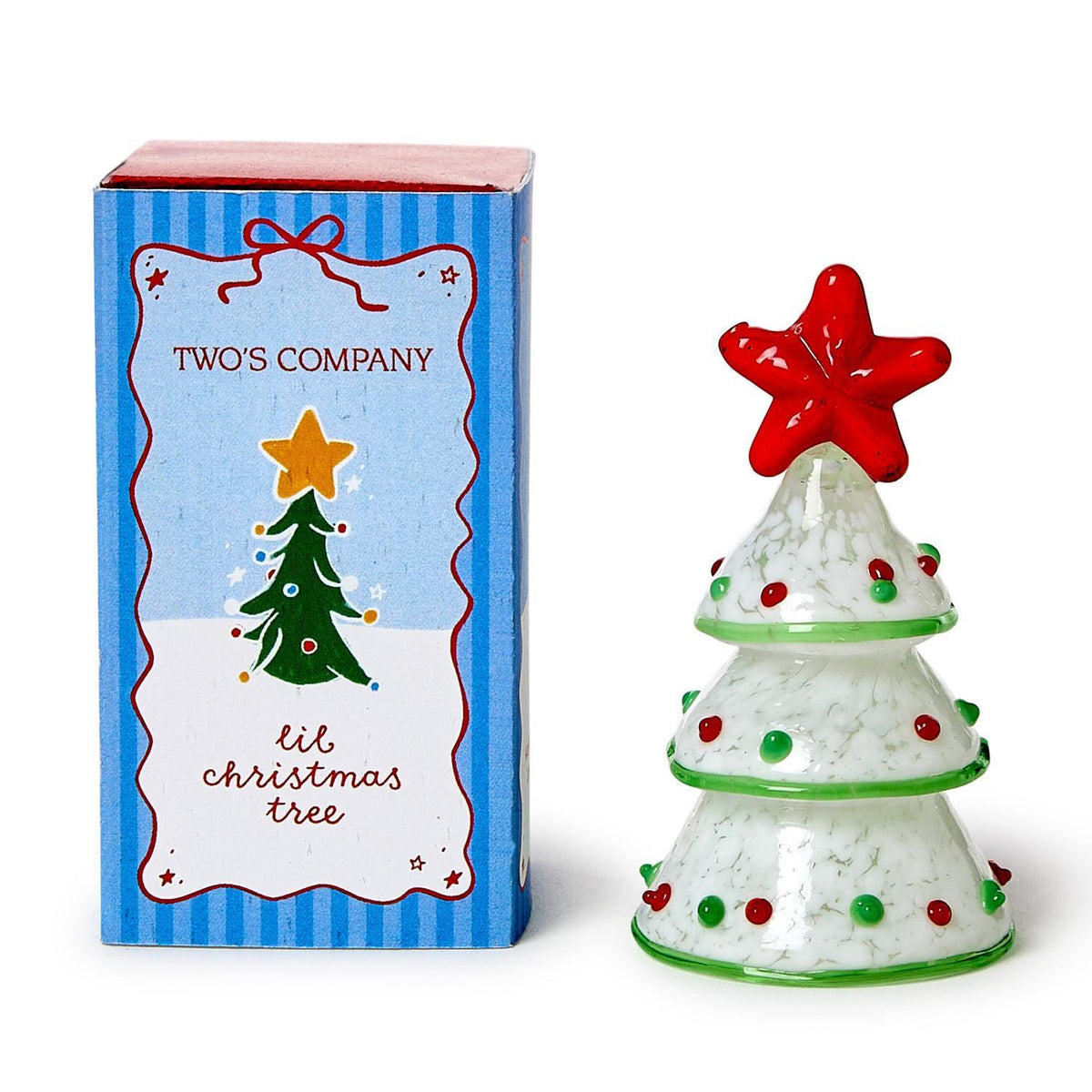 Arbre de Noël en verre soufflé à la main 