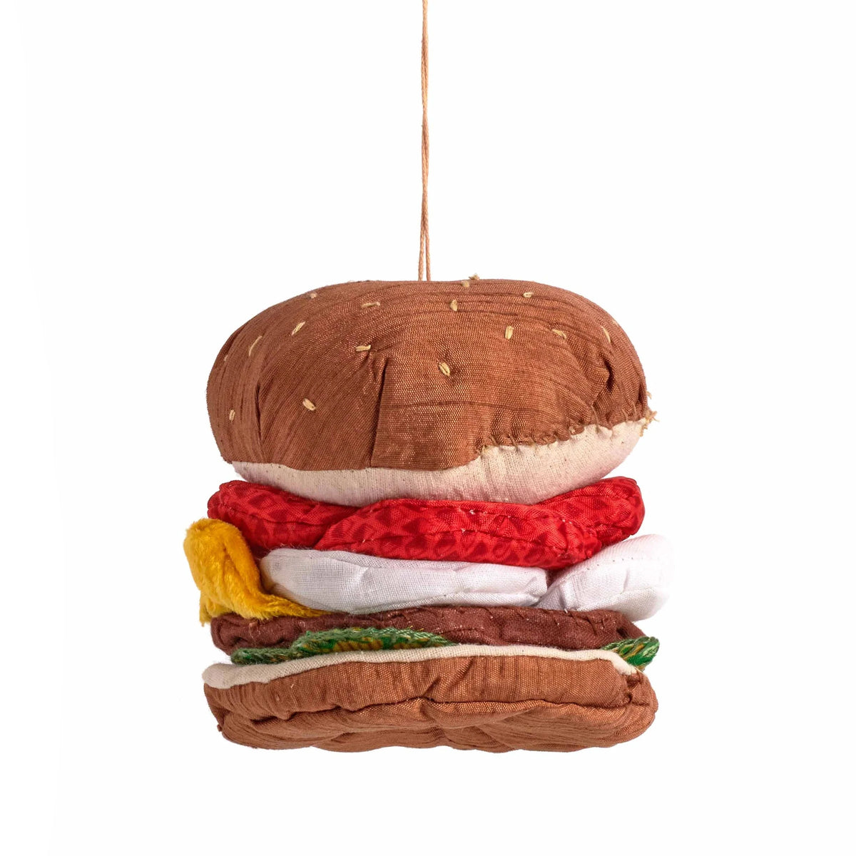 Hamburger Pop Ornament