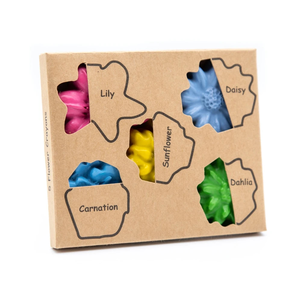 Flower Crayon Set