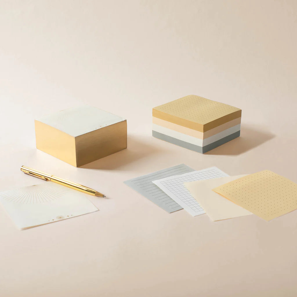 Color Block Notepad Block