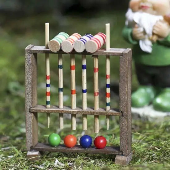 Miniature Croquet Set