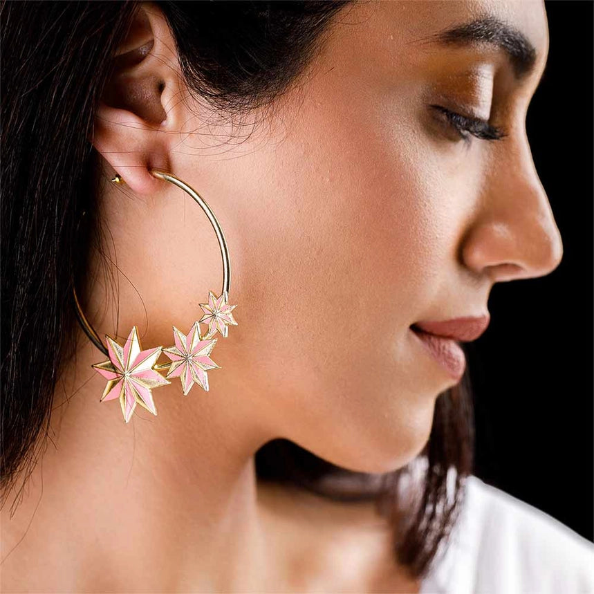 Starstruck Hoop Earrings