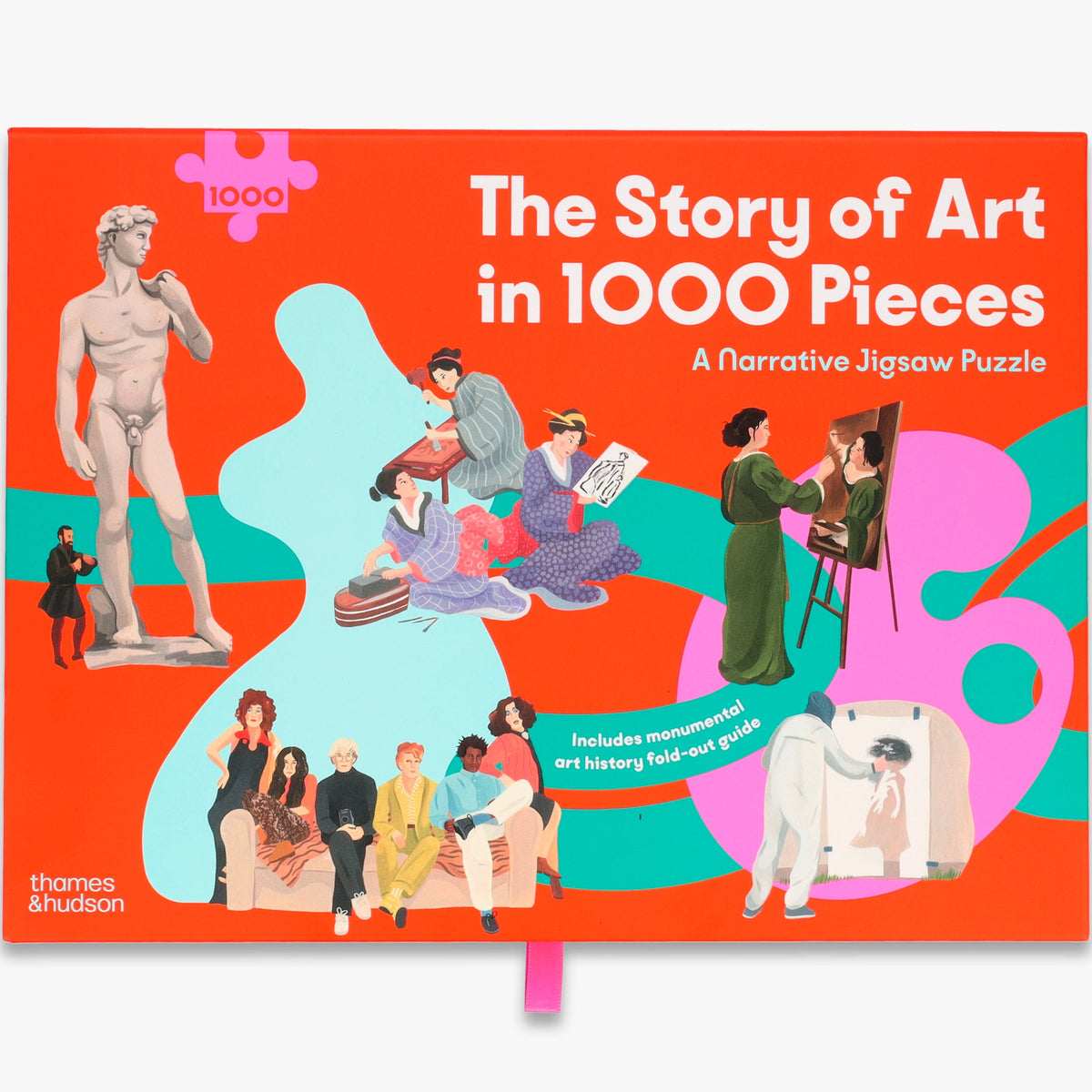 Story of Art in 1,000 Pieces: A Narrative Jigsaw Puzzle