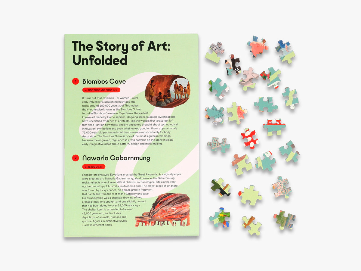 Story of Art in 1,000 Pieces: A Narrative Jigsaw Puzzle