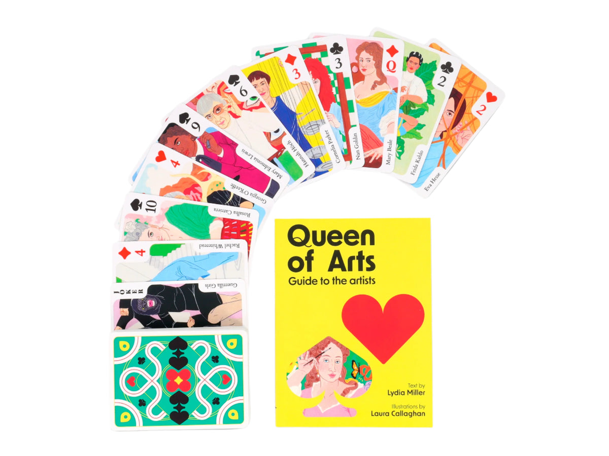 Queen of Arts: Women Artists Book and Playing Cards