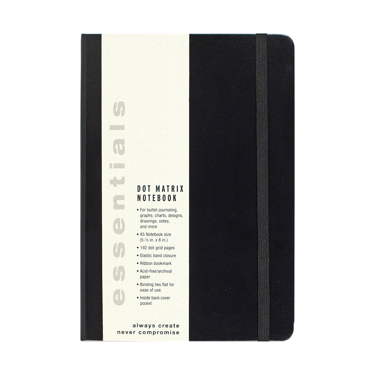 Essentials Dot Matrix Notebook Extra Large