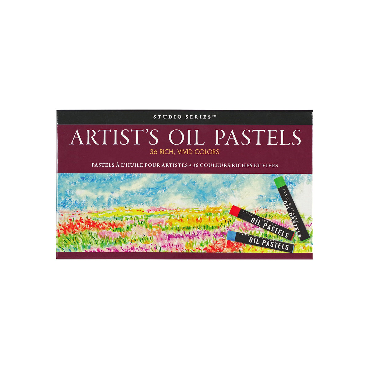 Pastels à l&#39;huile d&#39;artiste