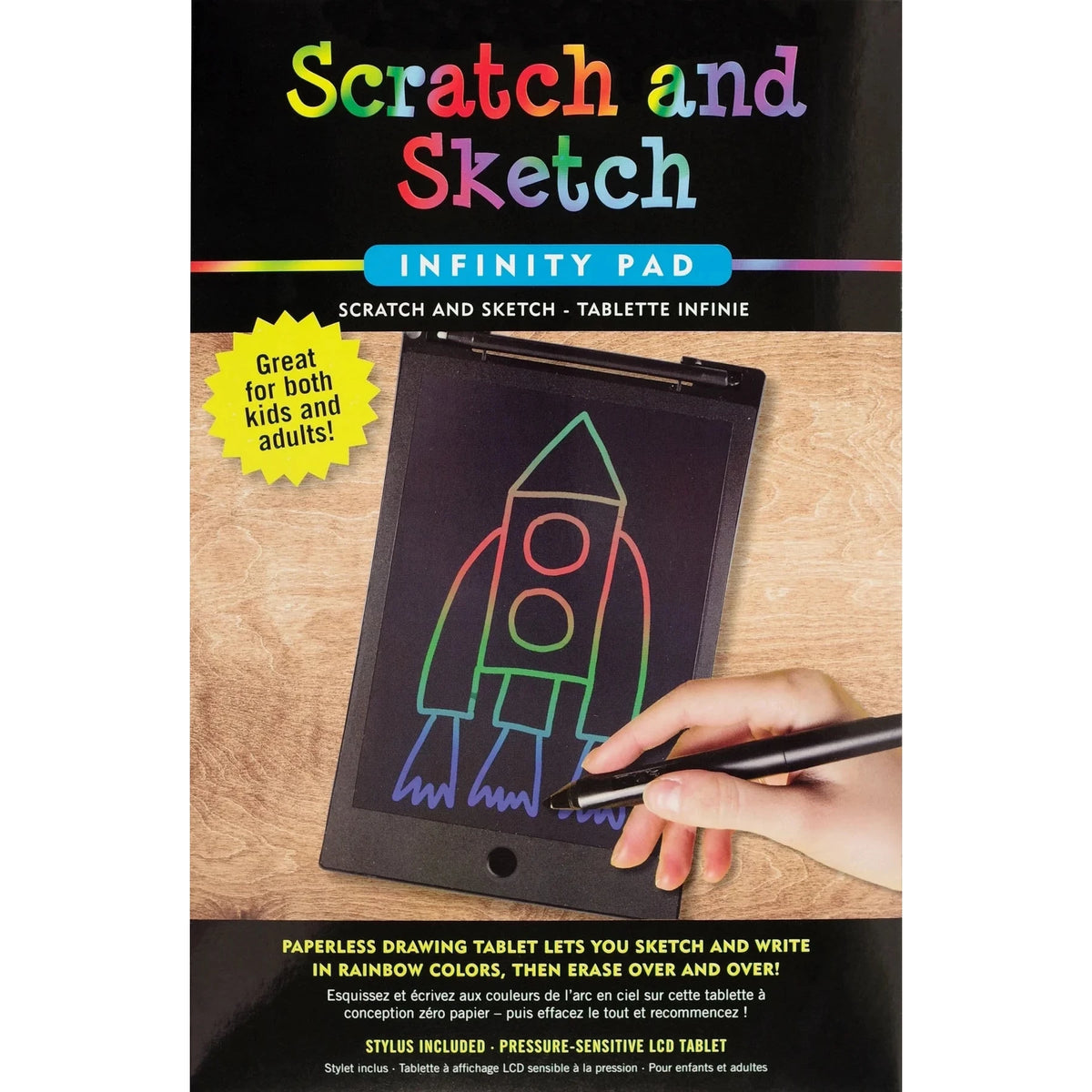 Scratch and Sketch Infinity Pad