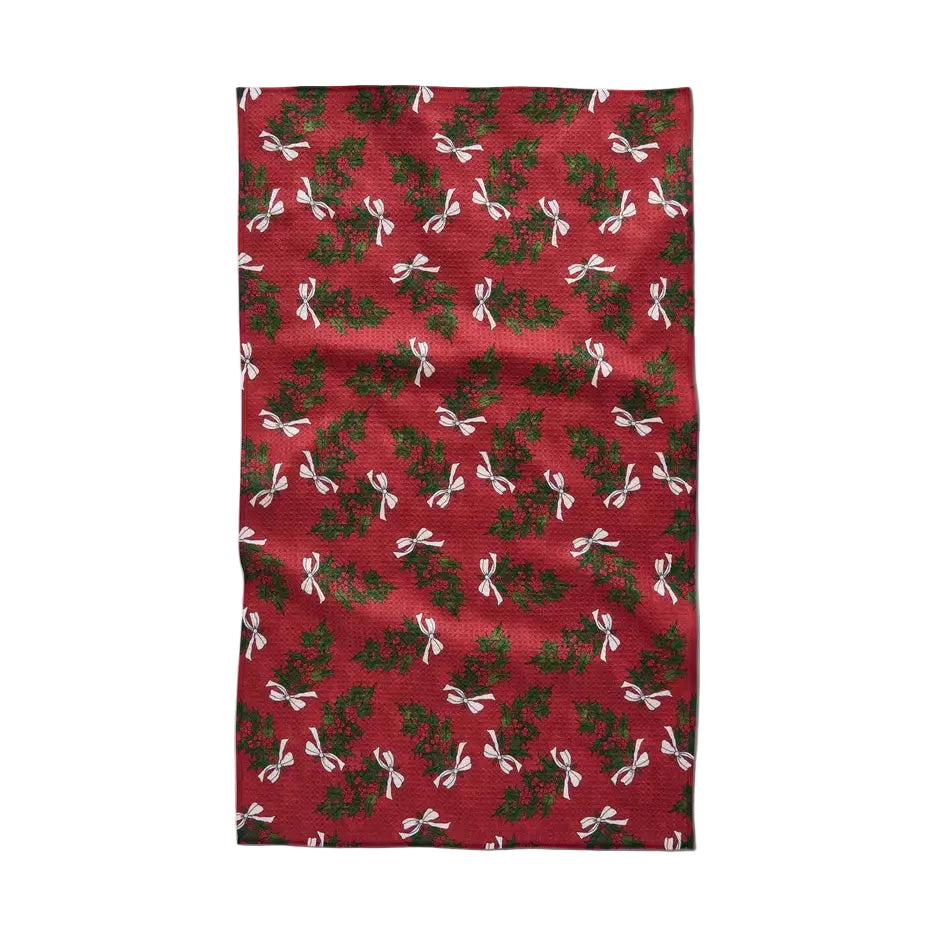 Geometry Holiday Tea Towels
